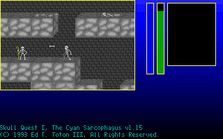 Skull Quest 1: The Cyan Sarcophagus